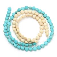 Χάντρες Turquoise, τυρκουάζ, Flat Γύρος, DIY, περισσότερα χρώματα για την επιλογή, 8x9.50mm, Sold Per 38 cm Strand