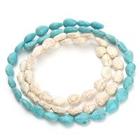 Χάντρες Turquoise, τυρκουάζ, Teardrop, DIY, περισσότερα χρώματα για την επιλογή, 10x14mm, Sold Per 38 cm Strand