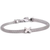 Titanium armbanden, Titanium Staal, met Cubic Zirconia, Vlinder, mode sieraden & voor vrouw, oorspronkelijke kleur, Verkocht door PC