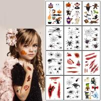 Papier tattoo Sticker, water transfer schilderij, 10 stuks & voor kinderen & verschillende ontwerpen voor de keuze & waterdicht & luminated, gemengde kleuren, 68x120mm, 10sets/Lot, Verkocht door Lot