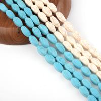 Χάντρες Turquoise, τυρκουάζ, Drum, γυαλισμένο, DIY & συστροφή, περισσότερα χρώματα για την επιλογή, Sold Per 38 cm Strand