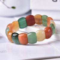 Gemstone Браслеты, Природный камень, Женский, Много цветов для выбора, 12-20*12-20mm, длина 17 дюймовый, продается PC