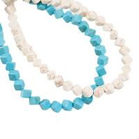 Perles turquoises, turquoise, cadre, poli, DIY, plus de couleurs à choisir, Vendu par Environ 38 cm brin