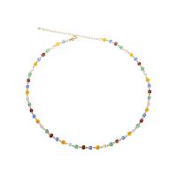 Křišťálový choker, Krystal, s Mosaz, pro ženy, multi- barevné, Délka 35.5 cm, Prodáno By PC