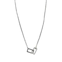 925 Sterling Silver Necklaces with 1.97inch extender chain for woman nickel lead & cadmium free Length Approx 15.75 Inch Sold By PC