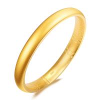 Messing Bangle, gold plated, verschillende grootte voor keus & voor vrouw & frosted, gouden, nikkel, lood en cadmium vrij, Verkocht door PC