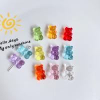 Resina-Pendant, acrilico, Orso, DIY & stile Candy, nessuno, 11x17mm, 100PC/borsa, Venduto da borsa