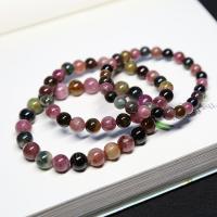 Nádúrtha Tourmaline Bracelet, snasta, méid éagsúla do rogha & do bhean, Díolta De réir Snáithe