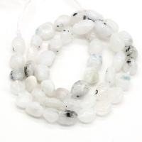 Energi Stone Bead, Uregelmæssig, naturlig, du kan DIY, blandede farver, 6-8mm, Solgt Per 38 cm Strand