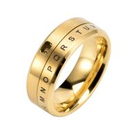 Partículas de acero anillo, chapado, diverso tamaño para la opción & para hombre, más colores para la opción, 8mm, Vendido por UD