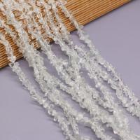 Gemstone Chips Clear Quartz DIY clear 3x5- Sold Per 40 cm Strand