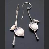 Zinc Alloy Drop Earrings plated fashion jewelry & for woman Sold By Pair