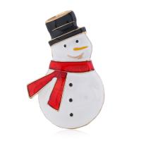 Sinc Alloy Dealga, Snowman, plátáilte, unisex & cruan, dathanna measctha, Díolta De réir PC