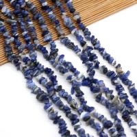 Gemstone Chips Blue Aventurine DIY blue 3x5- Sold Per 40 cm Strand