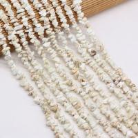 Gemstone Chips Howlite DIY white 3x5- Sold Per 40 cm Strand