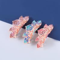 Hair Clip Zinc Alloy fashion jewelry & for woman & with rhinestone Sold By PC