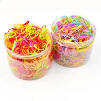 Elastische haarband, Rubber Band, meer kleuren voor de keuze, 95x65mm, 10sets/Lot, Verkocht door Lot