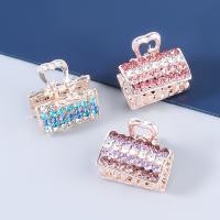 Hair Claw Clips Zinc Alloy fashion jewelry & for woman & with rhinestone Sold By PC