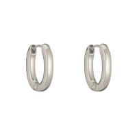 Orecchini cerchietti Hoop ottone, placcato, unisex, nessuno, 20x16mm, Venduto da coppia