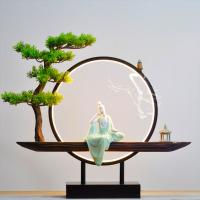 Backflow Incense Burner Porcelain plated for home and office & durable & with LED light Sold By PC