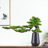 Ebony Bonsai Ornament, forgyldt, Bæredygtig & forskellige stilarter for valg, flere farver til valg, 810x200x600mm, Solgt af PC