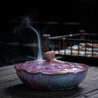 Traditional Ceramic Inserted Burner Incense Seat Porcelain plated for home and office & durable Sold By PC