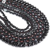 Ematite perla, lucido, DIY, nero, Venduto per 38 cm filo