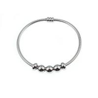 Bracelet en acier inoxydable, avec Aimant, Placage, unisexe, argent, 69x3mm, Vendu par PC