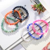 Effloresce Agate Bracelet Unisex & anti-fatigue & matte 8mm Sold Per 7.48 Inch Strand