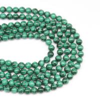 Malachiet kralen, Ronde, DIY, groen, Per verkocht 38 cm Strand