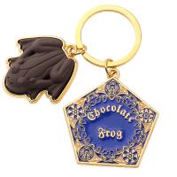 Zinc Alloy Key Lås, med Silicone & emalje, Frog, guldfarve belagt, Unisex, gylden, 26x39mm, Solgt af PC