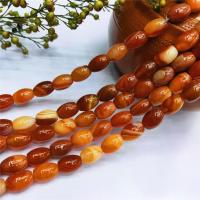 Φυσικό χάντρες Agate Lace, δαντέλα αχάτη, Drum, γυαλισμένο, DIY, μικτά χρώματα, Sold Per 38 cm Strand