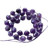 Natuurlijke Amethyst kralen, Amethist, met Seedbead, Lantaarn, gepolijst, DIY & gefacetteerde, purper, Per verkocht 39 cm Strand