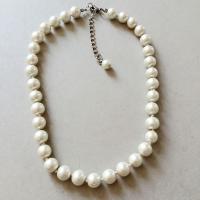 South Sea Shell Necklace Shell Pearl with Iron BeCharmed Pearl handmade for woman mixed colors 10mm Length 51 cm Sold By PC