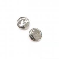 Perles en plastique revêtue de cuivre, plastique revêtu de cuivre, Plat rond, Placage, DIY, couleur métallique plaquée, 19x19x5mm, Vendu par PC