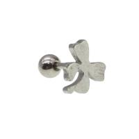 Rustfrit stål Ear Piercing Smykker, Stainless Steel, Bowknot, for kvinde, oprindelige farve, 12x8x8mm, Solgt af PC