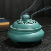 Traditional Ceramic Inserted Burner Incense Seat Porcelain plated for home and office & durable Sold By PC