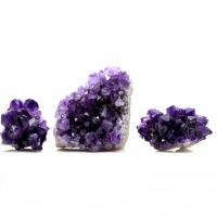 Amethyst Dekoration, violett, verkauft von PC