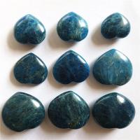 apatite decorazione, Cuore, blu, 2-3cm, Venduto da PC