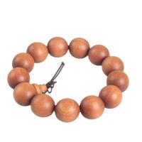 Wrist Mala Sandalwood Round Unisex Sold By Strand