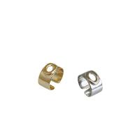 ottone Anelli Cuff, placcato, Regolabile & per la donna & cavo, nessuno, Venduto da PC