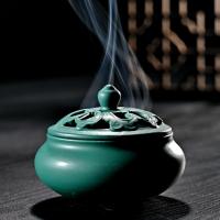 Traditional Ceramic Inserted Burner Incense Seat Porcelain plated for home and office & durable Sold By PC