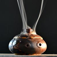 Porcelain Incense Burner plated for home and office & durable Sold By PC