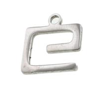 Roestvrij stalen sieraden Hangers, Roestvrij staal, oorspronkelijke kleur, 7x23x1mm, Verkocht door PC