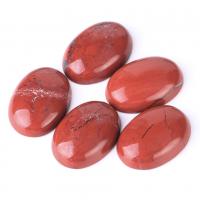 Red Jasper Cabochon, Ovális, csiszolt, különböző méretű a választás, Által értékesített PC