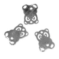 Nerezová ocel Šperky Přívěsky, Nerez, Panda, více barev na výběr, 15x10x1mm, 10PC/Bag, Prodáno By Bag