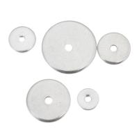 Acier inoxydable Spacer Perles, Rond, DIY & normes différentes pour le choix, couleur originale, Vendu par PC