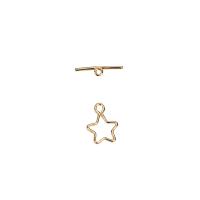 Sterling Zilver Toggle sluiting, 925 sterling zilver, plated, DIY & hol, meer kleuren voor de keuze, 11.1x15mm, 1.9mm, 16.9x3.6mm, 1.2mm, Verkocht door Stel