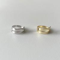 Žalvarinis Cuff Finger Ring, padengtą, Reguliuojamas & moters, daugiau spalvų pasirinkimas, Pardavė PC