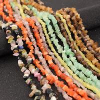 Gemstone Chips Natural Stone irregular DIY Sold Per 80 cm Strand